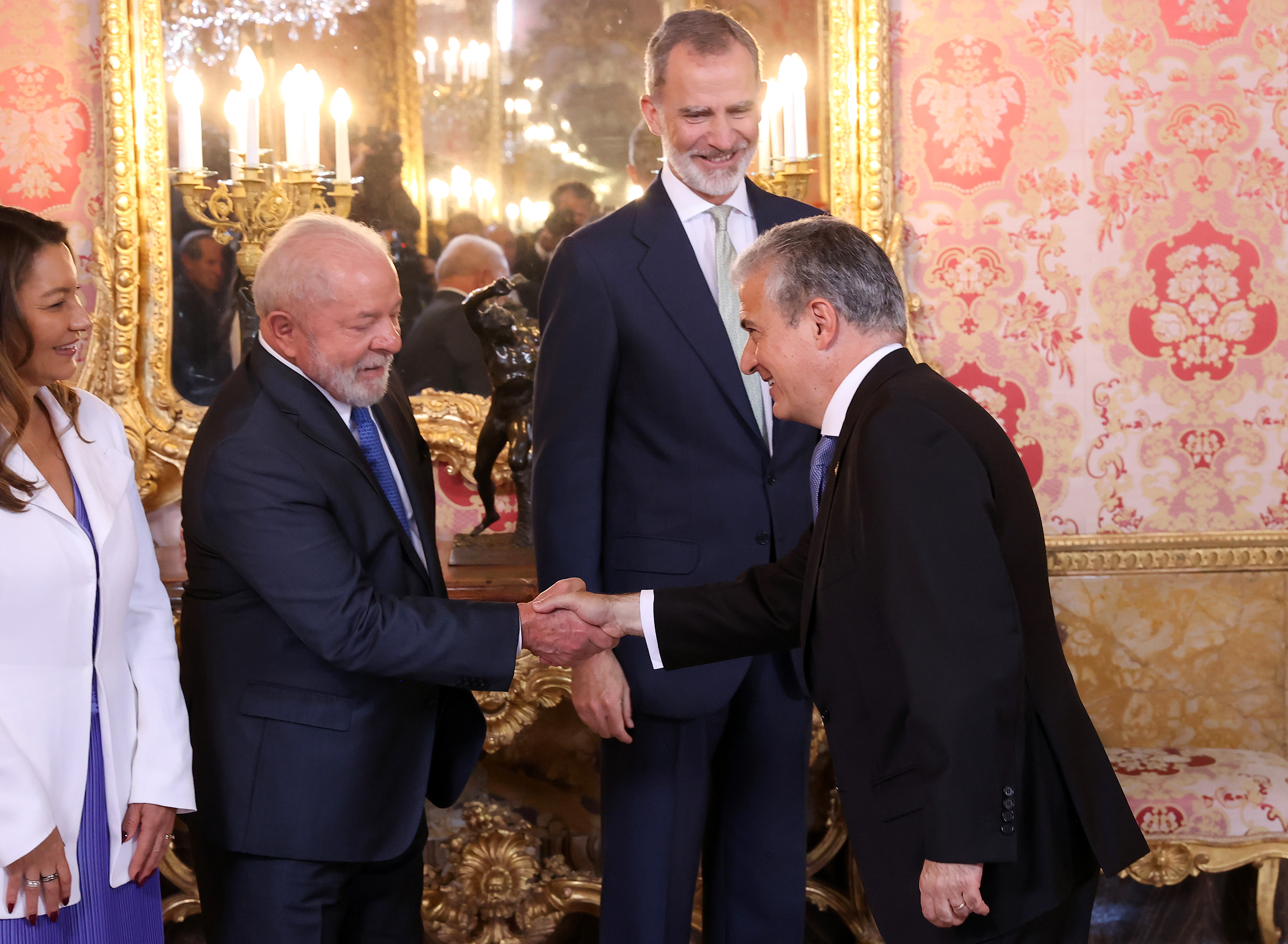 A UNIC participa da recepção do Rei da Espanha a Lula da Silva, Presidente do Brasil