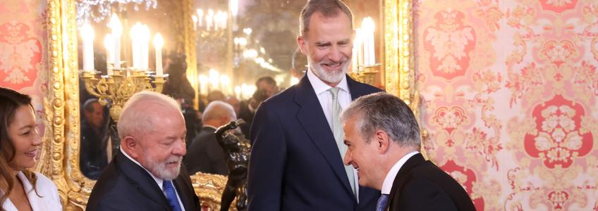 A UNIC participa da recepção do Rei da Espanha a Lula da Silva, Presidente do Brasil - site - unic