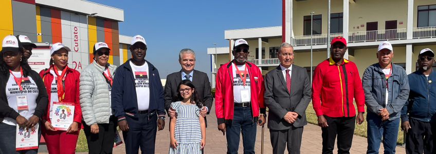 Visita de Cortesia dos deputados do MPLA